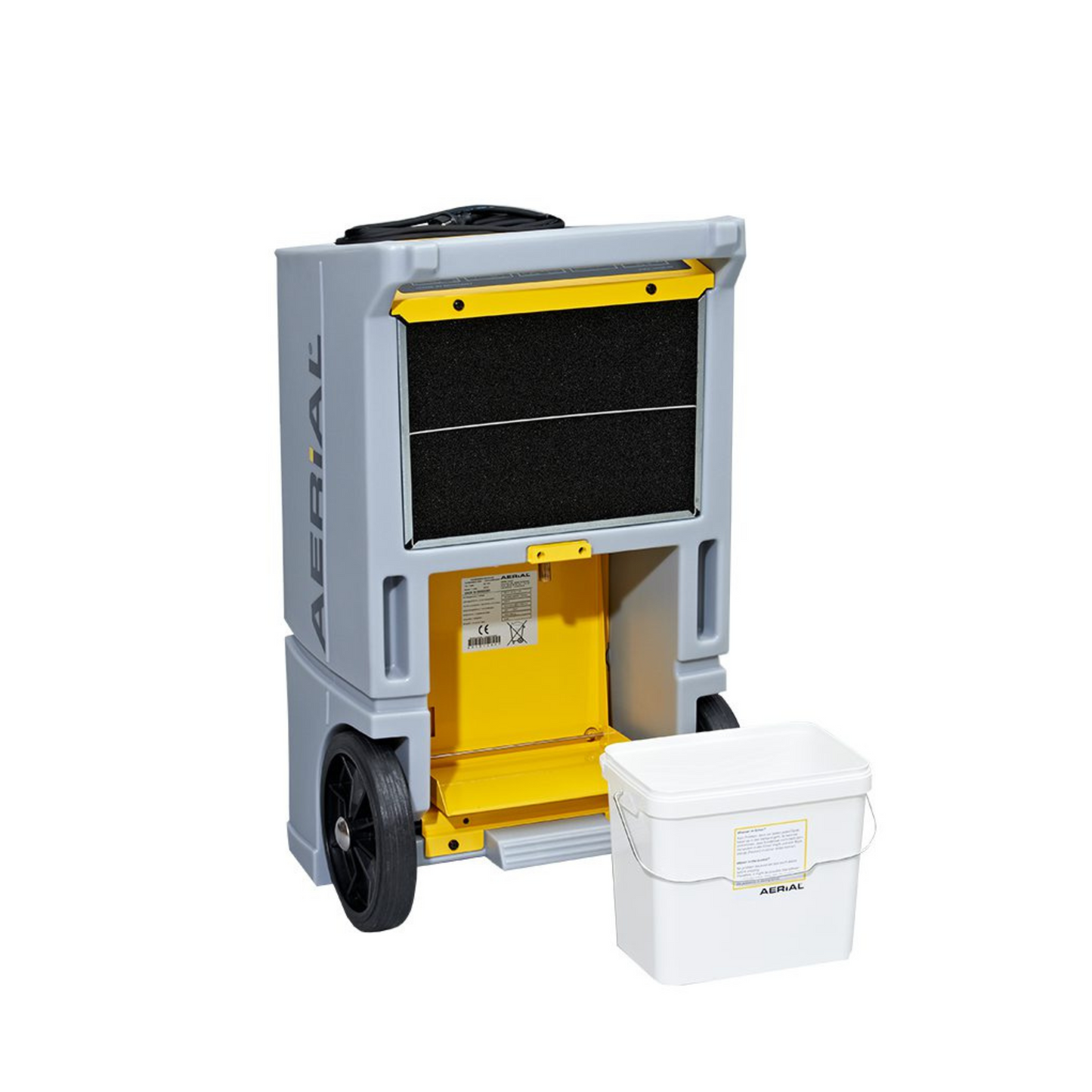 Aerial AD 750 Luftentfeuchter mit integrierter Kondensatpumpe, ideal für Räume bis 750 m³.