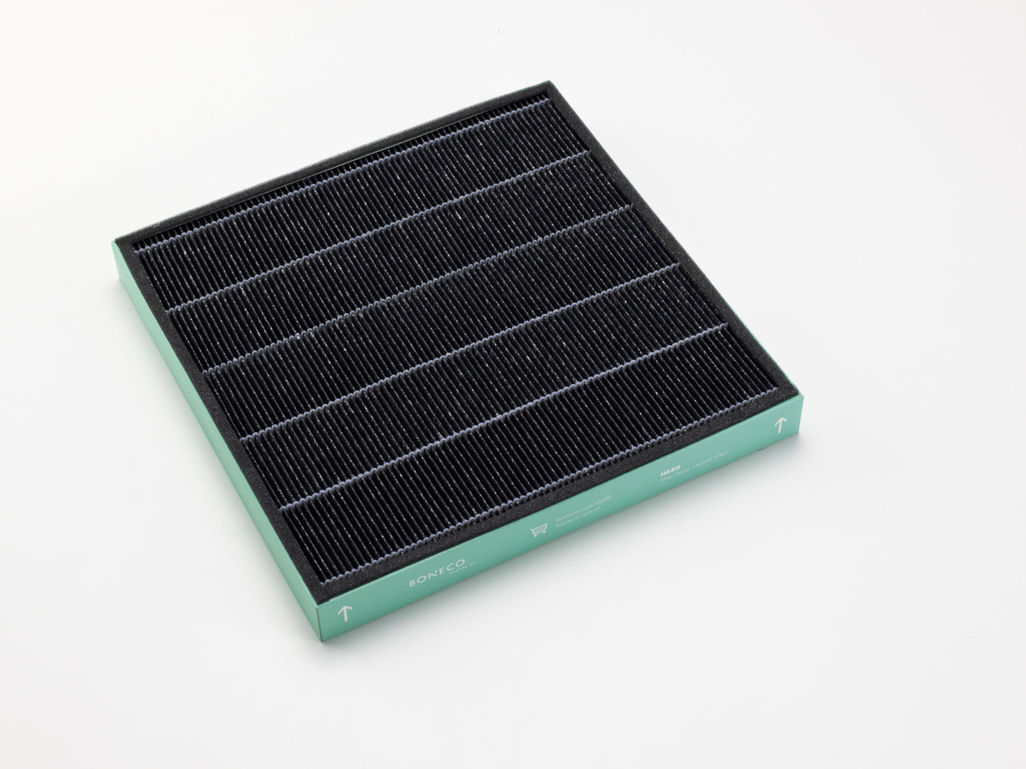 Boneco A681 Hybrid Filter für Luftreiniger H680 und H700, einfacher Wechsel, 28 cm breit.