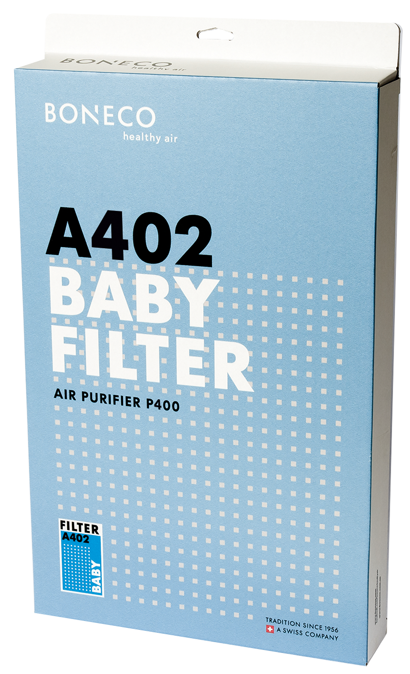 Boneco P400 A402 Baby Filter für Luftreinigung, geeignet gegen Allergene und Staub.