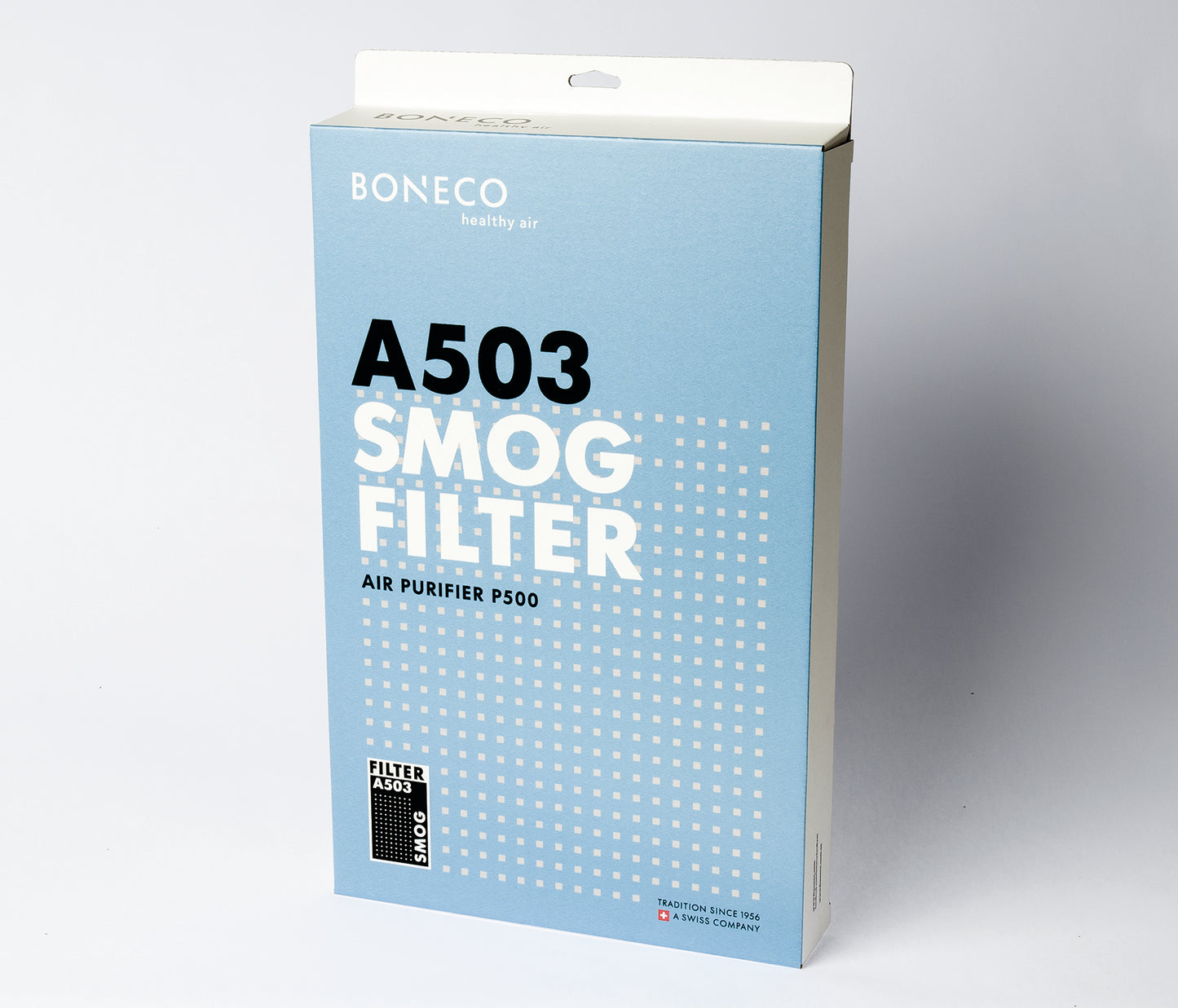 Boneco P500 A503 Smog Filter, hochwertiger Ersatzfilter für optimale Luftreinigung in Innenräumen.