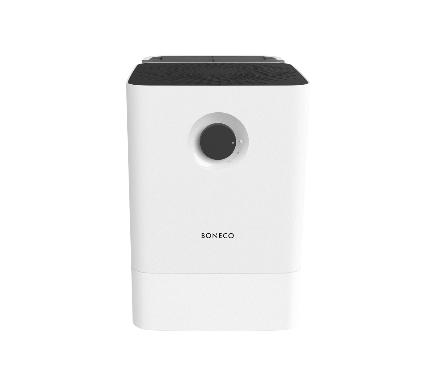 Boneco W300 Luftbefeuchter und Luftwäscher für Räume bis 50 m² mit Duftfach und zwei Leistungsstufen.