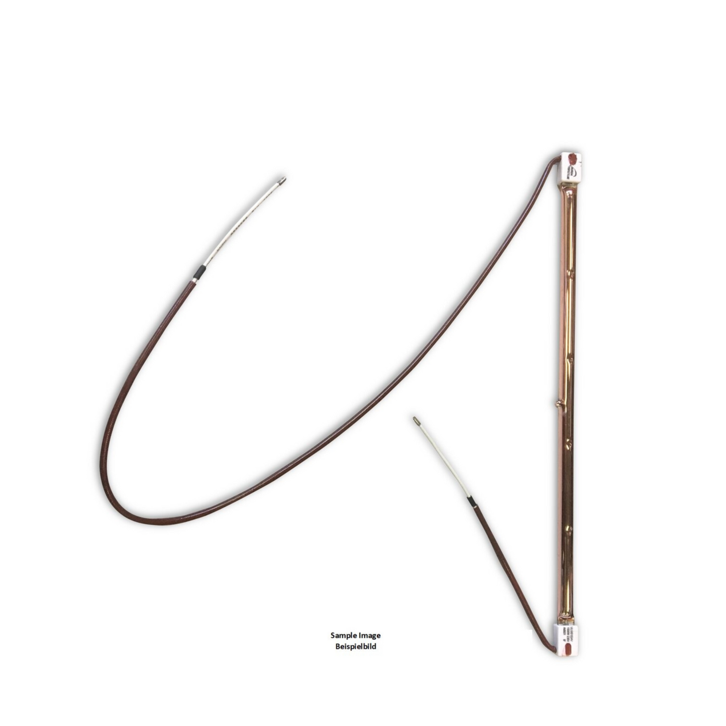 Burda Infrarotröhren ULGS2024V als Ersatzteil für Infrarotstrahler mit Bruttogewicht von 1 kg.