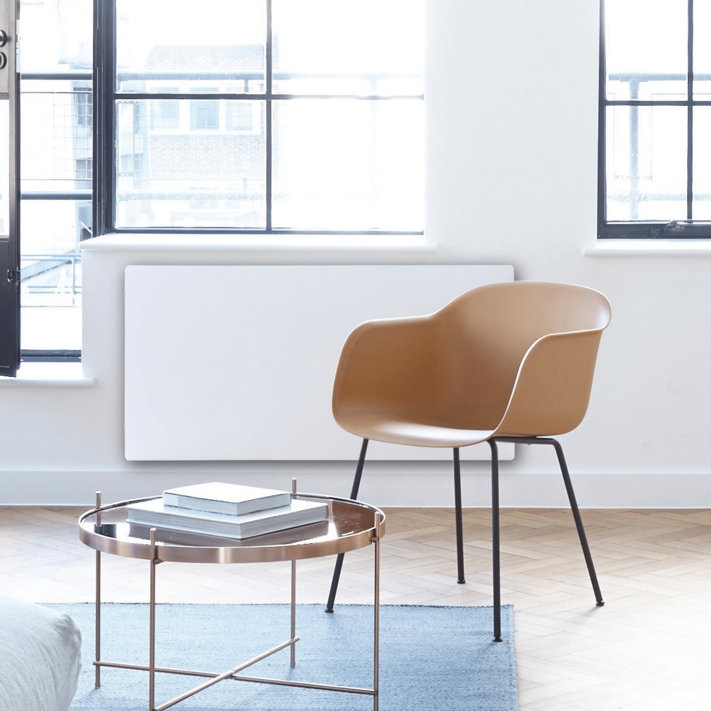 Climastar Avant Touch 2000 W - Hybrid Infrarot- und Konvektionsheizung mit 50 x 100 cm Steinoberfläche