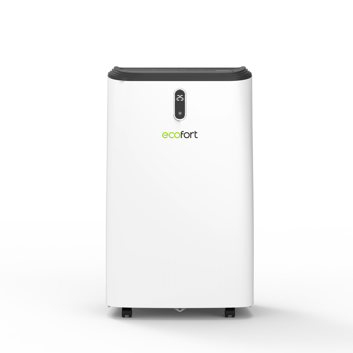 Mobiles Klimagerät ecoQ CoolAir 16+ für Räume bis 45 m², mit WiFi-Fernsteuerung und Energieklasse A.