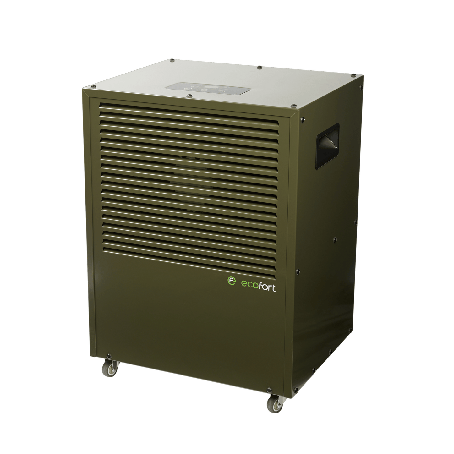 ecodry CaveMaster XP Military Green: 40 % mehr Power & 70 % effizienter – mit App & Hygrostat für perfekte Luftfeuchtigkeit im Weinkeller.