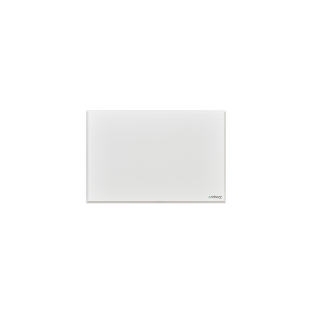 Infrarotheizpanel ecoheat Classic 300 für Wand- und Deckeneinbau, flaches Design, 300 W Heizleistung.
