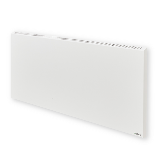 ecoheat Hybrid 1400 Heizung in freistehender Montage für effiziente Wärmeabgabe bis 1400 W.