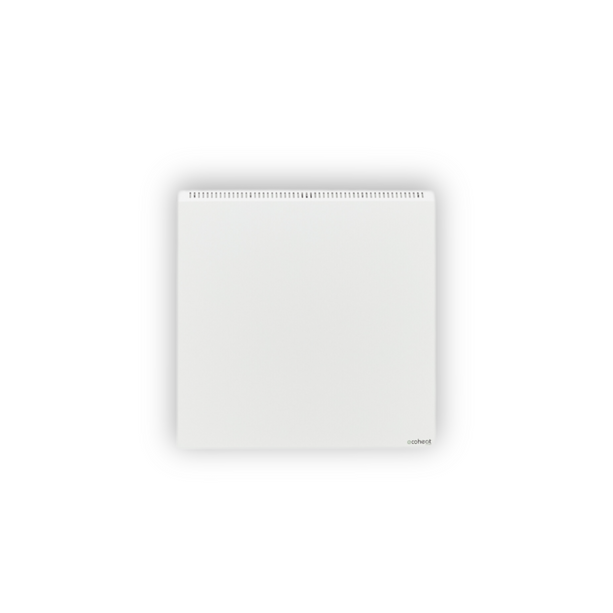 ecoheat Hybrid 600 Heizung, kombinierte Infrarot- und Konvektionswärme, Energieeffizient für Räume bis 10 m².