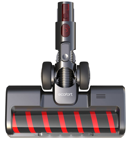 ecoQ CleanVac Hartbodenbürste zur optimalen Reinigung von Fliesen- und Parkettböden.