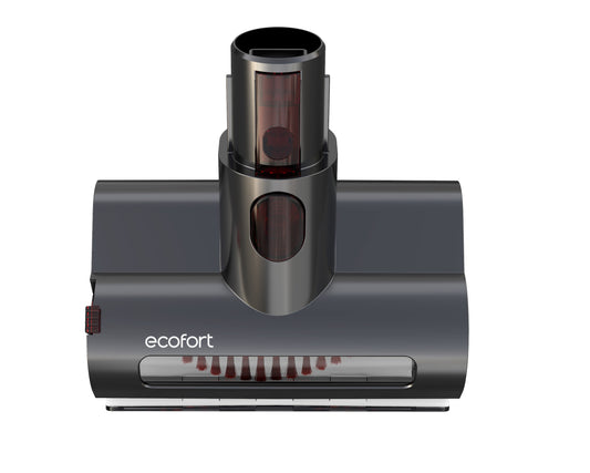 ecoQ CleanVac Mini-Powerbürste für die gründliche Reinigung von Sofas und Polstern.