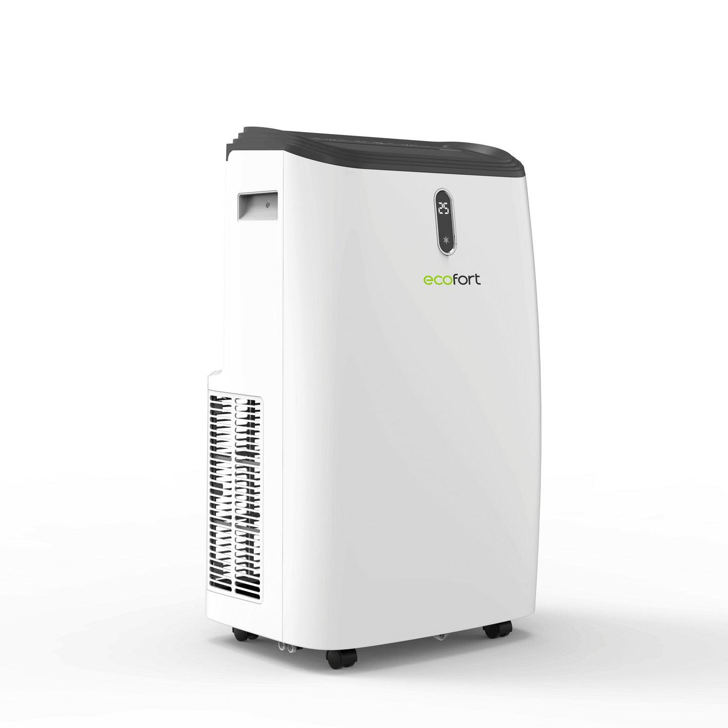 ecoQ CoolAir 16+: Mobiles Klimagerät mit Wi-Fi & Energieklasse A für Räume bis 45 m² – effizient, leise & bequem per App steuerbar.