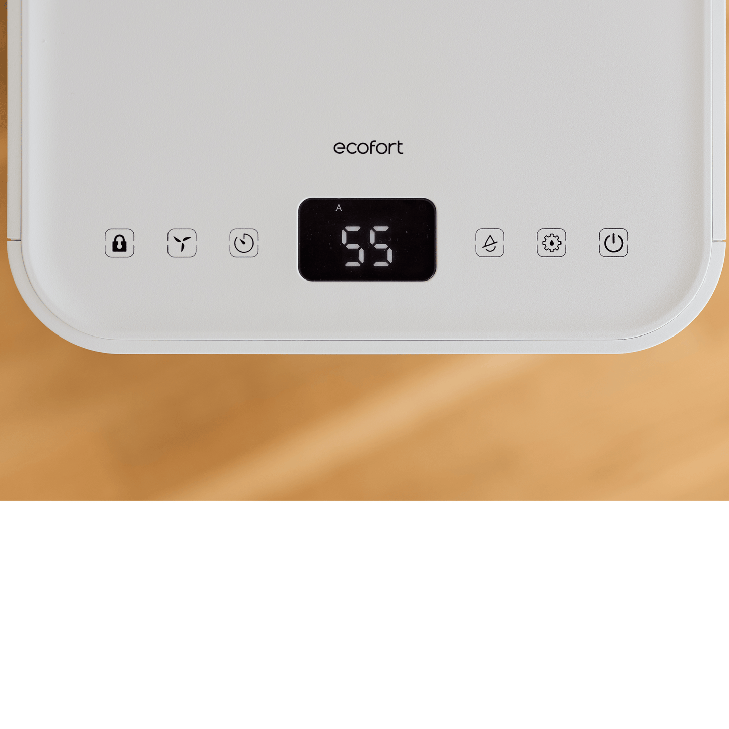 ecoQ DryAir 20L Essential: Starke Leistung, niedriger Verbrauch. Der ideale Entfeuchter für mittlere bis grosse Räume bis 50 m².