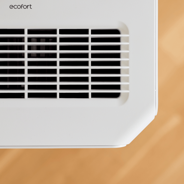 Für ein angenehmes Raumklima: ecoQ DryAir 20L Essential – mobil, stromsparend und flüsterleise für Räume bis 50 m².