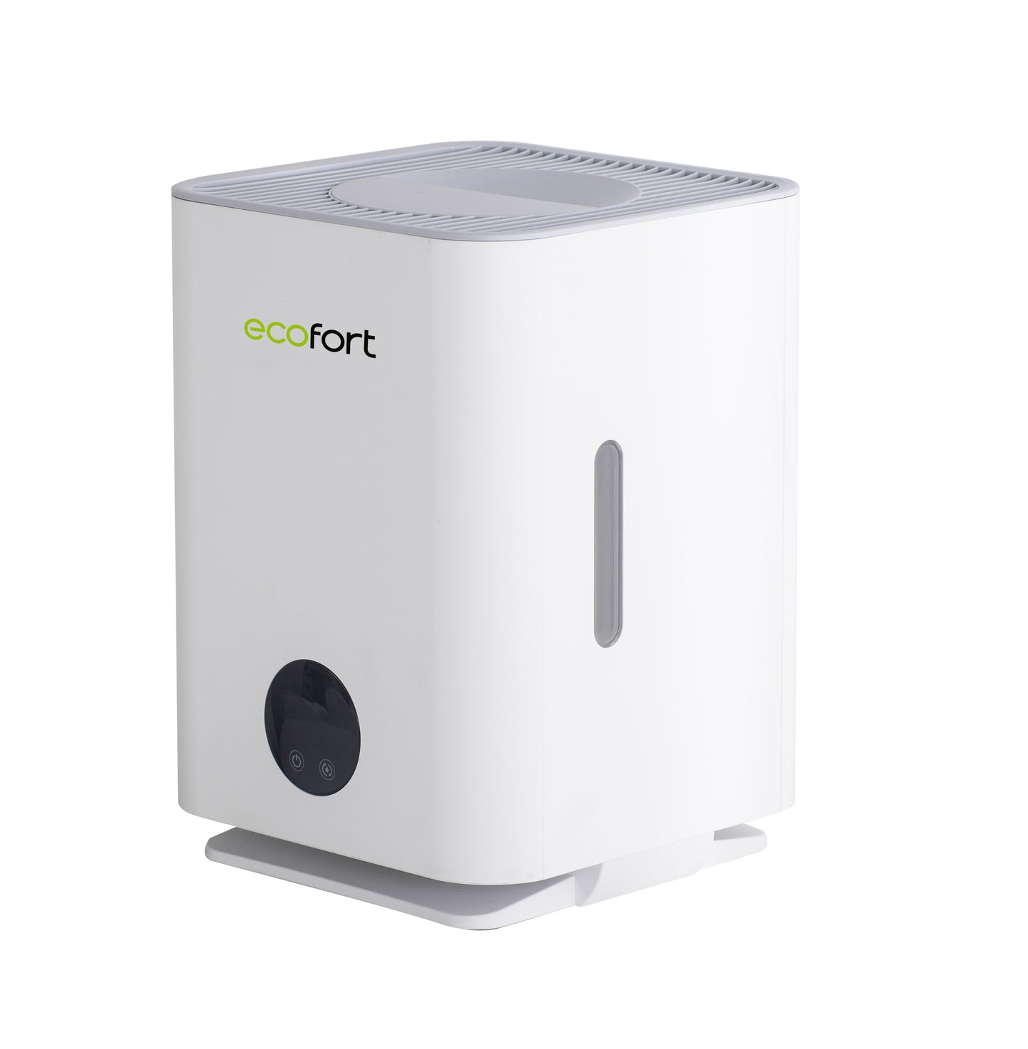 ecoQ HumidAir E250 Luftbefeuchter mit Hygrostat und UV-Licht für hygienische Befeuchtung.