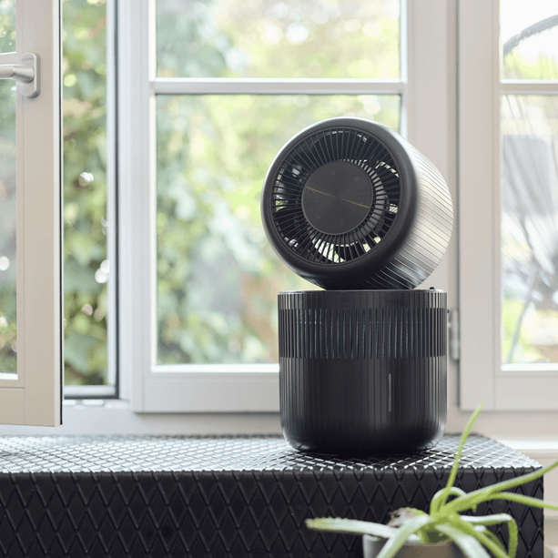 Maximale Effizienz: ecoQ HumidAir E600+ Black mit Wi-Fi, grossem Tank & leisem Dauerbetrieb – ideal für 80 m².