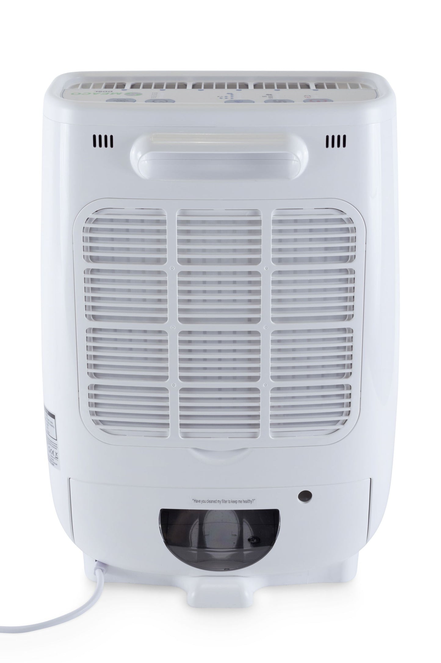 Meaco DD8L Luftentfeuchter mit Hygrostat, Ionisation und Wäschetrockner-Funktion für Räume bis 40 m².