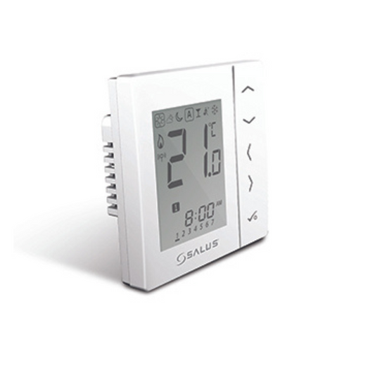 Salus Smart Home VS10RF Steuerung in Weiss mit einfacher Bedienung per App und Web.