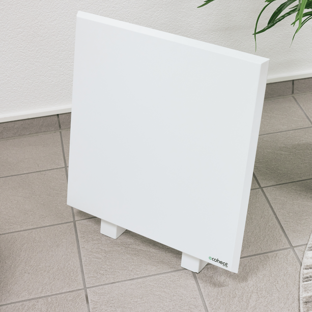 Standfüsse ecoheat Classic gross für flexible Nutzung in der Infrarotheizung, Bruttogewicht 0.1 kg.