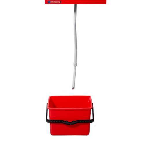 Wasserbehälter mit Ablaufrohr Bora 415/420 von Roth-Kippe für effektives Trocknen.