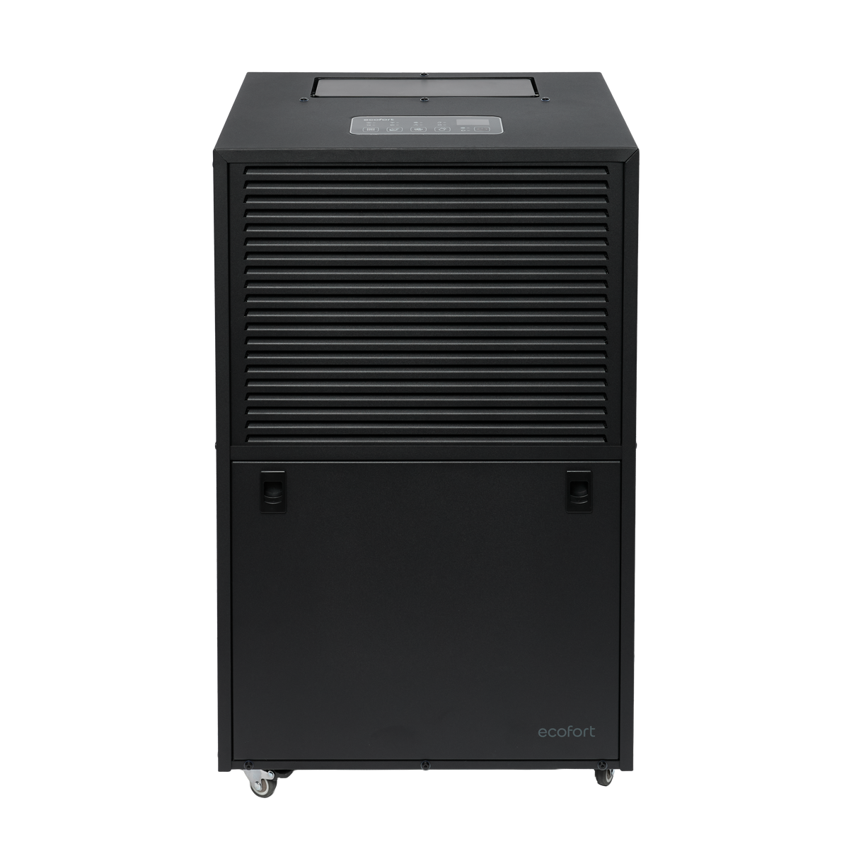 ecodry Neptun XP Black Raum- und Wäschetrockner in Frontansicht