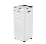 ecoQ CoolAir 7+ Klimagerät, mobiles Monoblock-Klimasystem mit Wi-Fi-Fernsteuerung und 7000 BTU, geeignet für Räume bis 20 m².