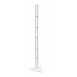 Heliosa Scala Stativ in Weiss, 1 m hoch, geeignet für Heliosa 11/66 Infrarotstrahler.