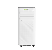 ecoQ CoolAir 9+ Klimagerät, mobile Steuerung über WiFi, Energieeffizienzklasse A, geeignet für Räume bis 25 m².