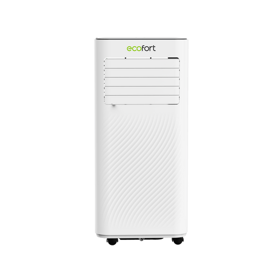 ecoQ CoolAir 9+ Klimagerät, mobile Steuerung über WiFi, Energieeffizienzklasse A, geeignet für Räume bis 25 m².