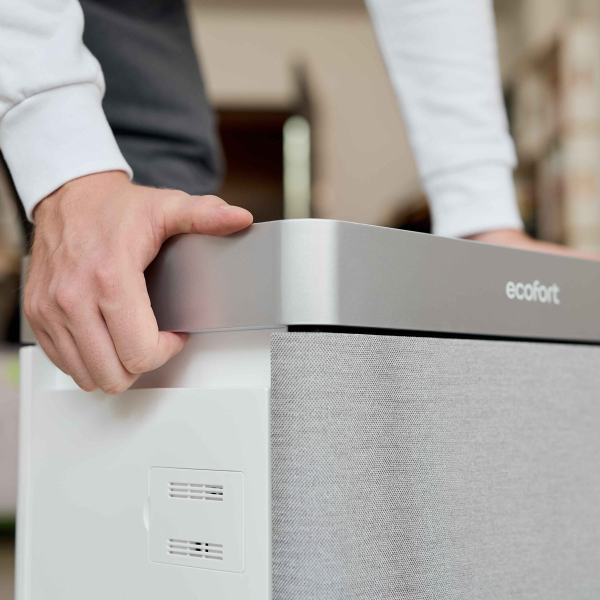 ecoQ HumidAir H1000 kombiniert Befeuchten und Reinigen