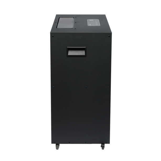 ecodry Neptun XP Black Seitenansicht für grosse Räume und Nebenräume