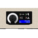 Aerial AD 110P Luftentfeuchter für Räume bis 140 m³ mit stufenlosem Hygrostat und waschbarem Luftfilter.