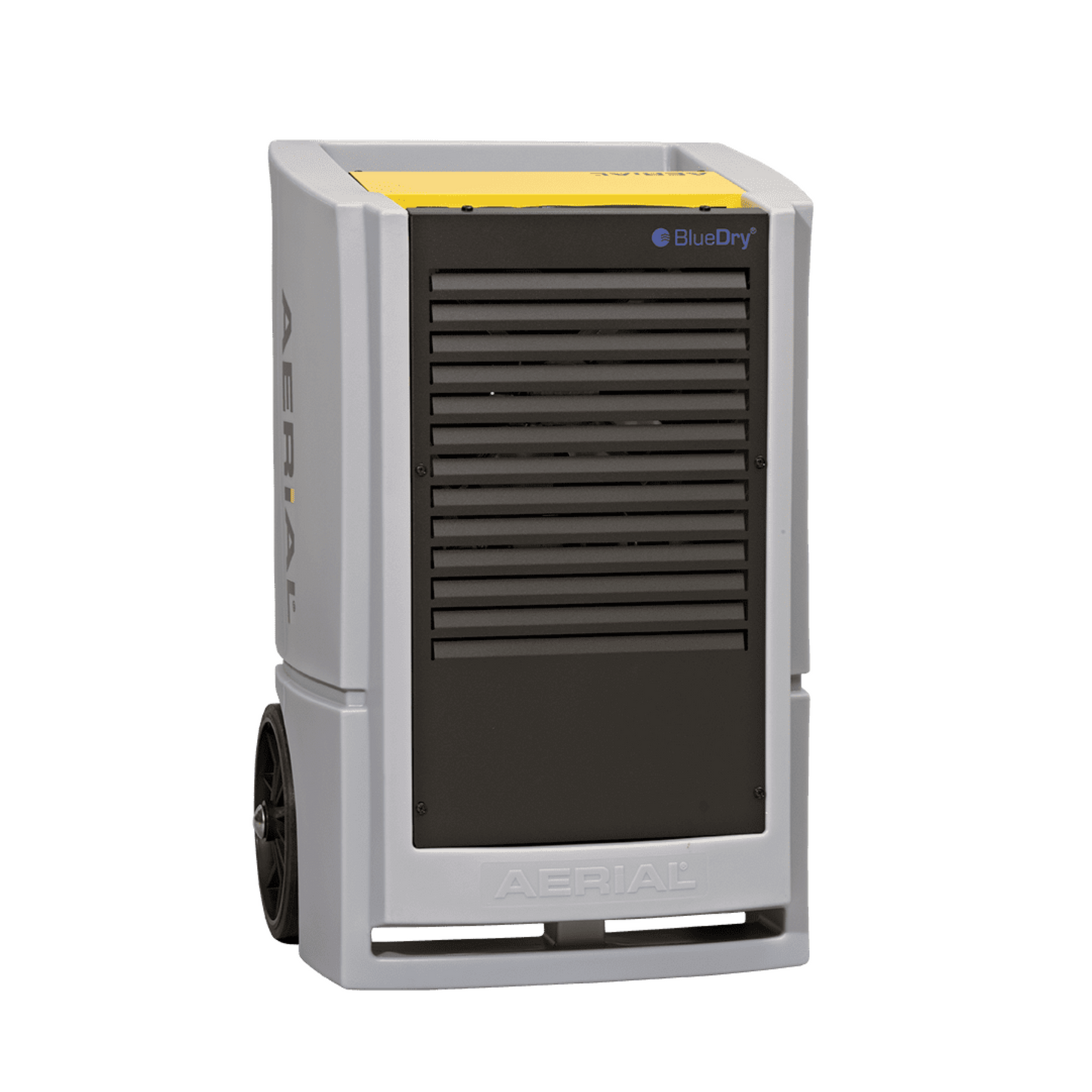 Aerial AD 780-P Luftentfeuchter mit Pumpe, robustem Design und Hygrostaten für einfache Bedienung.