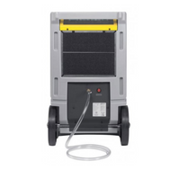 Aerial AD 780-P Luftentfeuchter mit integrierter Pumpe und Hygrostat für einfache Bedienung.