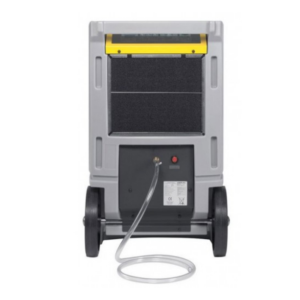 Aerial AD 780-P Luftentfeuchter mit integrierter Pumpe und Hygrostat für einfache Bedienung.