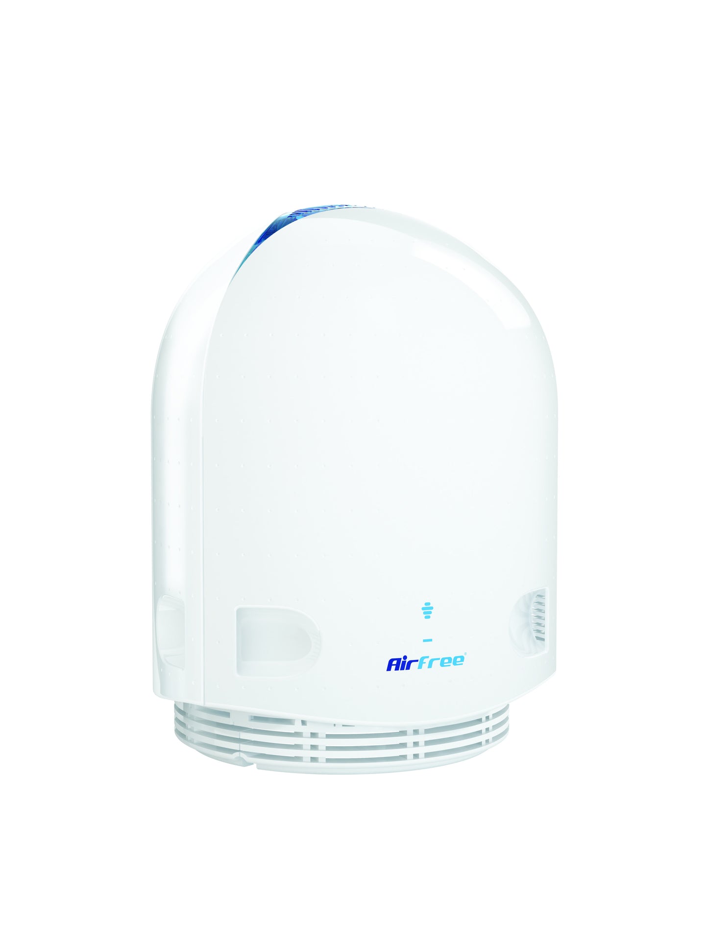 Airfree P40 Luftreiniger in modernem Design, geeignet für Räume bis 16 m² ohne Filterwechsel.