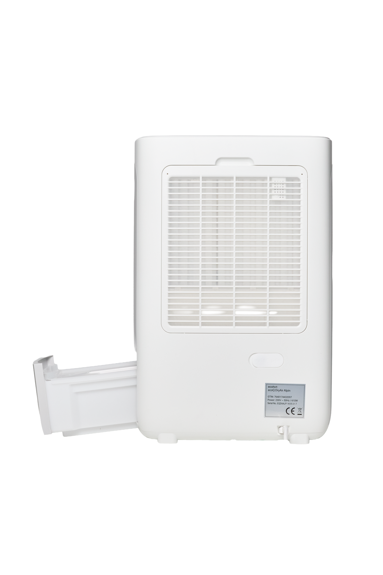 ecoQ DryAir Alpin 2 Liter Tank und Schlauchanschluss