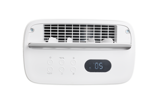 ecoQ DryAir Alpin Touch Display und Bedienfeld