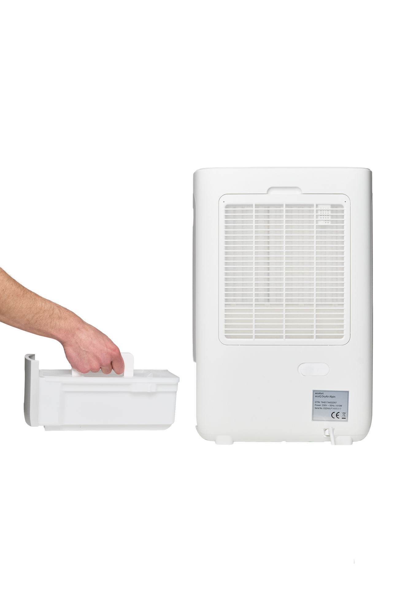 ecoQ DryAir Alpin Warmluft Auslass für Keller