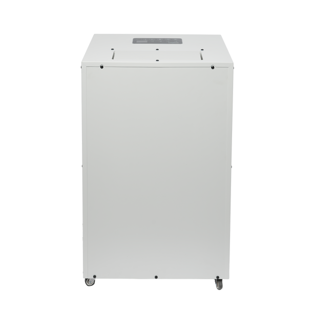 ecodry Neptun XP light grey / black Rückansicht für Waschküchen und grosse Räume