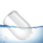 Boneco A250 Aqua Pro Entkalkungspatrone für Luftbefeuchter, enthält Wasserteststreifen und Aktivkohle.