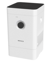 Boneco H300 HYBRID Luftbefeuchter und Luftreiniger mit 3-in-1-Funktion und automatischer Abschaltung.