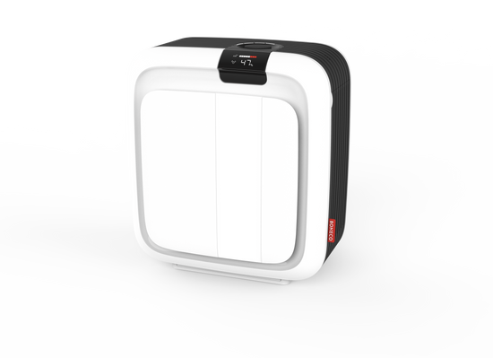 Boneco H700 Luftbefeuchter & Luftreiniger mit Aktivkohlefilter, Hygrostat und digitalem Display für optimale Luftqualität.