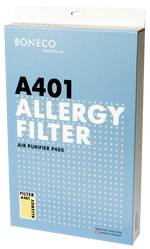 Boneco P400 A401 Allergy Filter zur effektiven Luftreinigung gegen Allergene, Staub und Bakterien.
