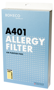 Boneco P400 A401 Allergy Filter zur effektiven Luftreinigung gegen Allergene, Staub und Bakterien.