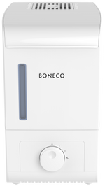 Boneco S200 Verdampfer Luftbefeuchter mit Duftstoffbehälter und einfacher Steuerung für hygienische Befeuchtung.