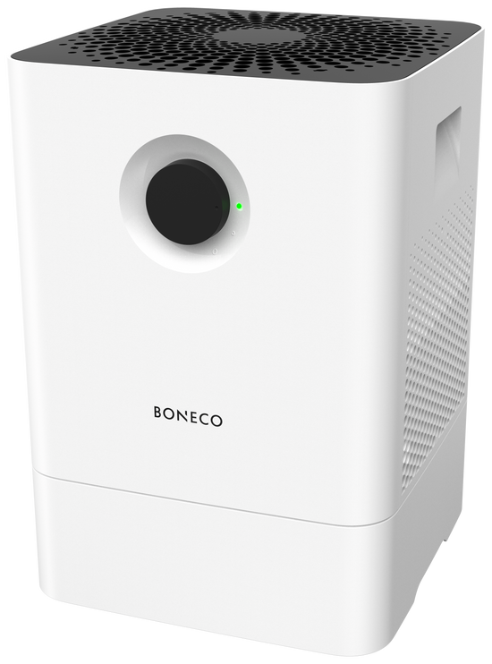 Boneco W200 Luftbefeuchter mit automatischer Abschaltung, Duftstoffbehälter und zwei Betriebsstufen