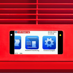 Bora 408 Luftentfeuchter von Roth-Kippe mit Wärmepumpentechnologie und Touchscreen-Steuerung.