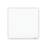 Climastar Avant Touch Hybridheizung 800 W in Weiss, 50 x 50 cm mit Steinoberfläche und Fensteröffnungsdetektor.