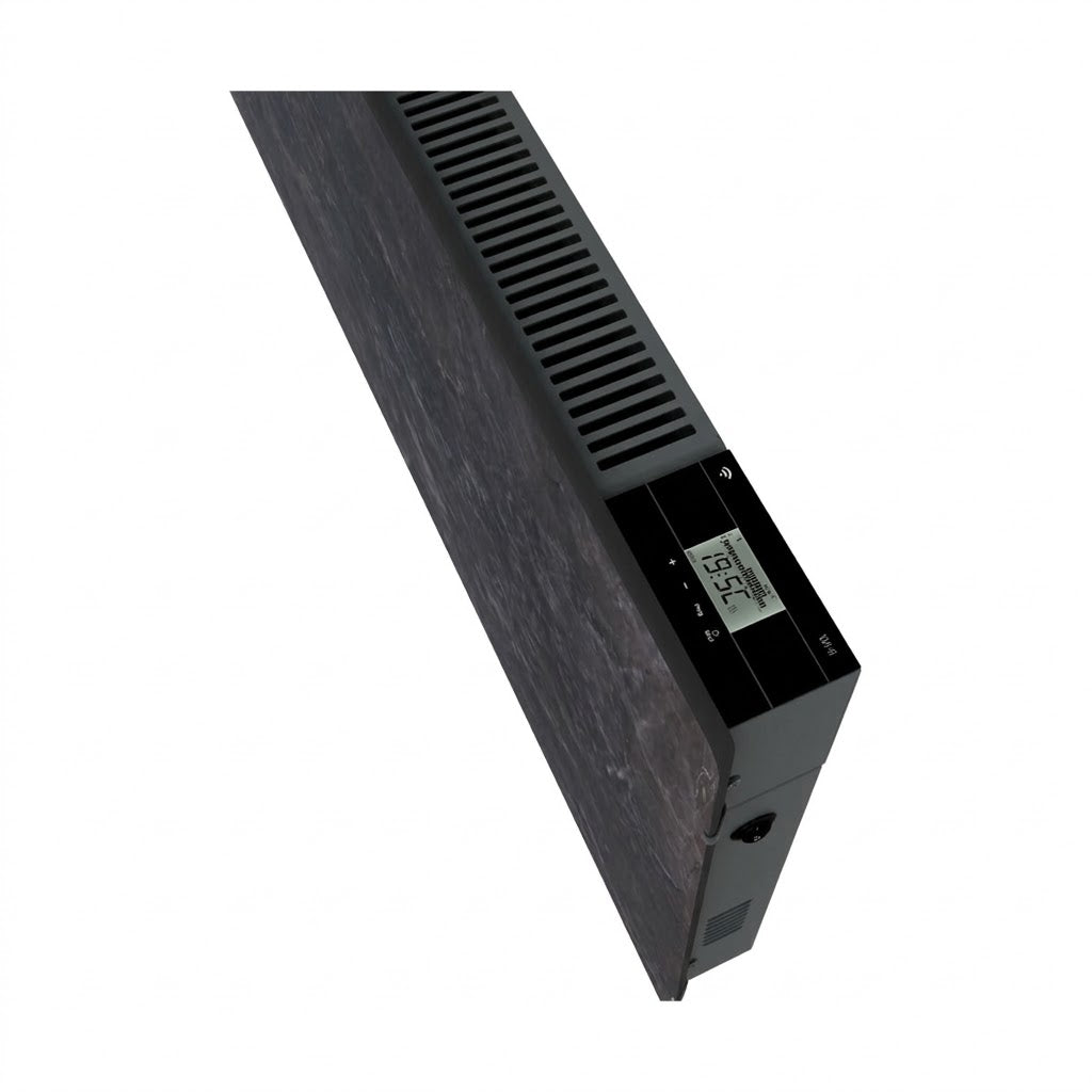 Climastar Avant WiFi 2000 W Hybridheizung mit Steinoberfläche in der Grösse 50 x 100 cm, programmierbar und energieeffizient.