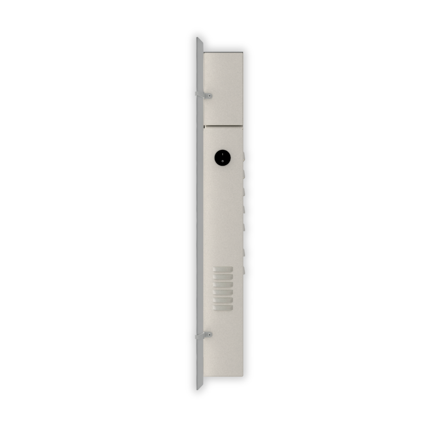 Climastar Avant WiFi Hybridheizung 800W, 50x50cm, Infrarot und Konvektion, programmierbarer Thermostat, Steinoberfläche.